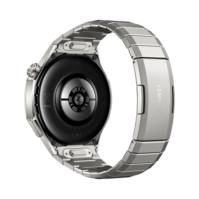 HUAWEI WATCH GT 5 Pro 46mm - Pro-Level Sports Sapphire Glass Golf -Titanium - Image 2