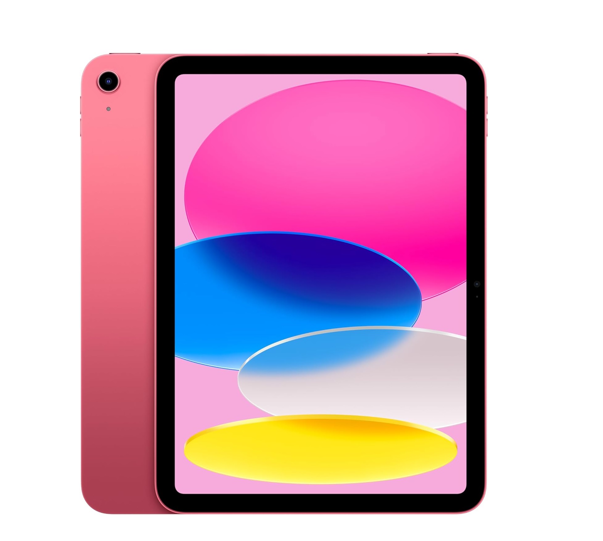 Pre-owned Apple iPad with A16 chip: 11-inch Liquid Retina Display, 128 GB, Wi-Fi 6, 12MP Front / 12MP Back Camera, Touch ID, All-Day Battery Life — Pink