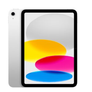Pre-owned Apple iPad with A16 chip: 11-inch Liquid Retina Display, 128 GB, Wi-Fi 6, 12MP Front / 12MP Back Camera, Touch ID, All-Day Battery Life -Silver
