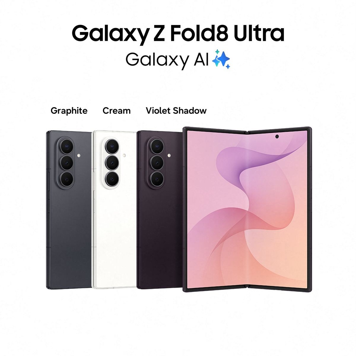 Samsung Galaxy Z Fold8 Ultra 5G 512GB- 12 Months Warranty